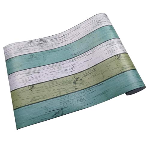 Klebefolie Möbel Holzoptik Möbelfolie Selbstklebende Folie Muster Tapete 45cm x 200cm Wasserdicht Dekofolie für Möbel Wände Schränke Küche Tische (200cm, A10) von Ray-Velocity