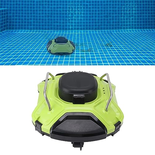 RayGenius Kabelloser Roboter Poolreiniger IPX8 Wasserdicht 360 Grad Leistungsstarke Reinigung Automatischer Poolsauger Adaptive Bewegungsgeschwindigkeit von RayGenius