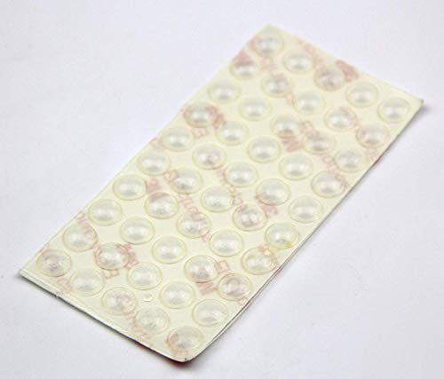 50 Domed Self Adhesive Soft Rubber Buffers Prevent the Impact For Heavy Duty Kitchen Doors Toilet Lid by RayLineDo von RayLineDo