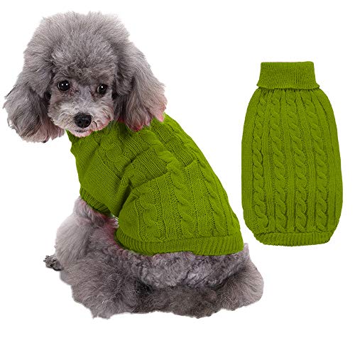 RayMinsin o Hundepullover für Haustiere, warme Haustierpullover, niedlicher Strick, einfarbiger Hundepullover für kleine Hunde, Mädchen und Jungen, warme Kleidung für Welpen, Kätzchen und Katzen RayMinsin o Hundepullover für Haustiere, warme Haustierpullover, niedlicher Strick, einfarbiger Hundepullover für kleine Hunde, Mädchen und Jungen, warme Kleidung für Welpen, Kätzchen und Katzen von RayMinsino