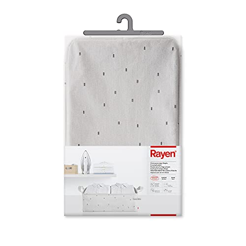 Rayen Sauberer Wäschekorb | Multifunktional | Wasserdicht | Premium-Serie | 23,6" x 17,7" x 7,9" | Leinwand, Grau, Medidas: 60 x 40 x 20 cm von Rayen