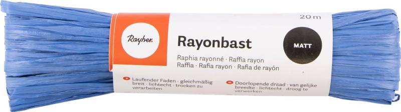 Rayher Hobby Bastelnaturmaterial Rayonbast matt, 20 m Rayher Hobby Bastelnaturmaterial Rayonbast matt, 20 m von Rayher Hobby
