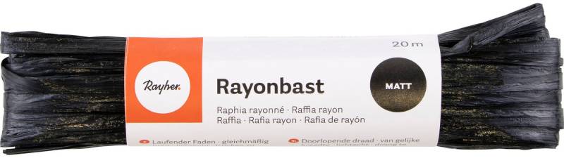 Rayher Hobby Bastelnaturmaterial Rayonbast matt, 20 m Rayher Hobby Bastelnaturmaterial Rayonbast matt, 20 m von Rayher Hobby