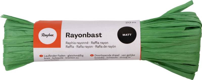 Rayher Hobby Bastelnaturmaterial Rayonbast matt, 20 m Rayher Hobby Bastelnaturmaterial Rayonbast matt, 20 m von Rayher Hobby