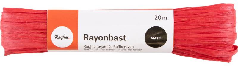 Rayher Hobby Bastelnaturmaterial Rayonbast matt, 20 m Rayher Hobby Bastelnaturmaterial Rayonbast matt, 20 m von Rayher Hobby