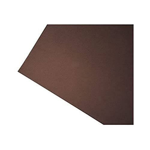 RAYHER 3394705 Crepla Platte 70 x 50 cm, 3 mm, dunkelbraun von Rayher