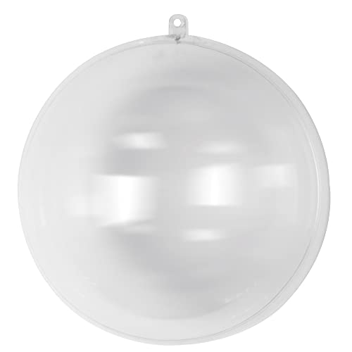 Rayher Hobby Rayher Plastik-Kugel, 2teilig, 20 cm ø, Kunststoff-Kugel zum befüllen, transparent, Acrylkugel mit Aufhänge-Öse, Dekokugel durchsichtig, Weihnachtskugel zweiteilig, 3945737 Rayher Hobby Rayher Plastik-Kugel, 2teilig, 20 cm ø, Kunststoff-Kugel zum befüllen, transparent, Acrylkugel mit Aufhänge-Öse, Dekokugel durchsichtig, Weihnachtskugel zweiteilig, 3945737 von Rayher