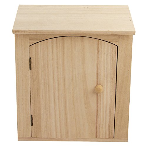 Rayher Hobby RAYHER 62406000 Holz Schlüsselkästchen FSC Mix Credit, 18 x 5 x 22 cm von Rayher