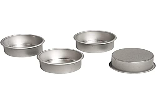 RAYHER HOBBY Rayher Teelichthalter Metall, 4,1 cm ø, silber, 4 Stück, Teelicht Tülle für handelsübliche Standard-Teelichtkerzen, Teelichteinsätze, 56936000 RAYHER HOBBY Rayher Teelichthalter Metall, 4,1 cm ø, silber, 4 Stück, Teelicht Tülle für handelsübliche Standard-Teelichtkerzen, Teelichteinsätze, 56936000 von Rayher