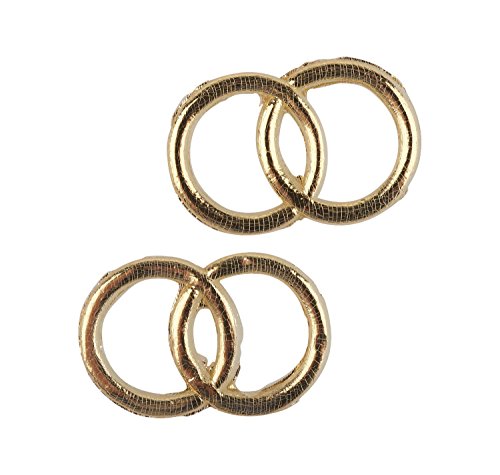 RAYHER HOBBY Rayher Wachsmotiv Eheringe, 2,5 cm ø, 2 Paar, gold, nicht gelackt, zum Kerzen verzieren, Verzierwachs zur Hochzeit, Hochzeitskerze, 3119606 RAYHER HOBBY Rayher Wachsmotiv Eheringe, 2,5 cm ø, 2 Paar, gold, nicht gelackt, zum Kerzen verzieren, Verzierwachs zur Hochzeit, Hochzeitskerze, 3119606 von Rayher