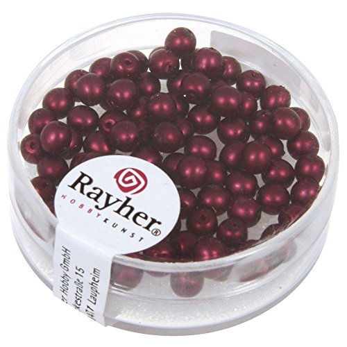 Rayher - 14446290 - Renaissance Glaswachsperlen, matt , 4 mm, Dose 85 Rayher - 14446290 - Renaissance Glaswachsperlen, matt , 4 mm, Dose 85 von Rayher