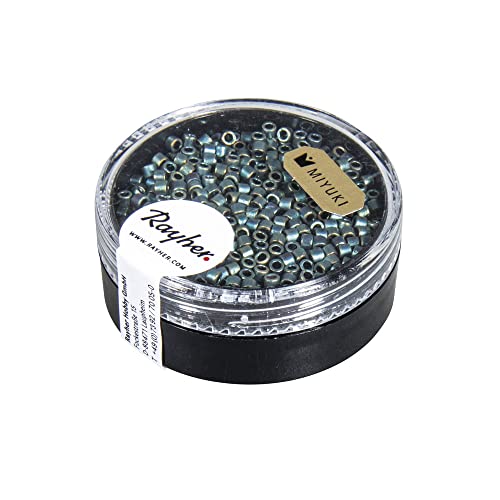 Rayher 14751448 Delica-Rocailles, 2,2 mm, dunkelgrün, 4 g Rayher 14751448 Delica-Rocailles, 2,2 mm, dunkelgrün, 4 g von Rayher