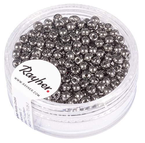 Rayher 14841572 Rocailles, 3mm Ø Rayher 14841572 Rocailles, 3mm Ø von Rayher