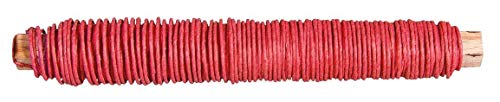 Rayher 24116287 Papierdraht, 0,55 mm ø, auf Holzwickel 50 g, ca. 20 m, Basteldraht, Papier umwickelter Draht, klassikrot Rayher 24116287 Papierdraht, 0,55 mm ø, auf Holzwickel 50 g, ca. 20 m, Basteldraht, Papier umwickelter Draht, klassikrot von Rayher