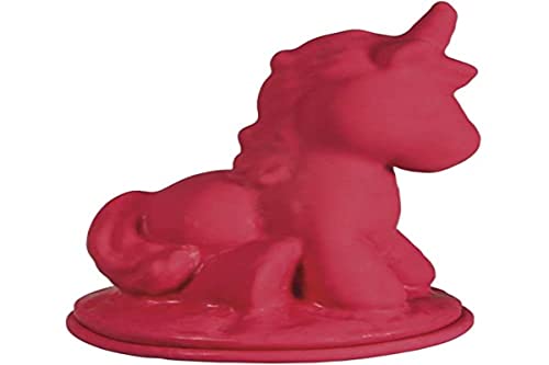 Rayher 34436000 Latex Vollform-Gießform Einhorn, 8 x 11 cm, befüllbar mit Kreativ-Beton, Raysin, Gipspulver, Keramikpulver, Seife, Wachs, Rost von Rayher