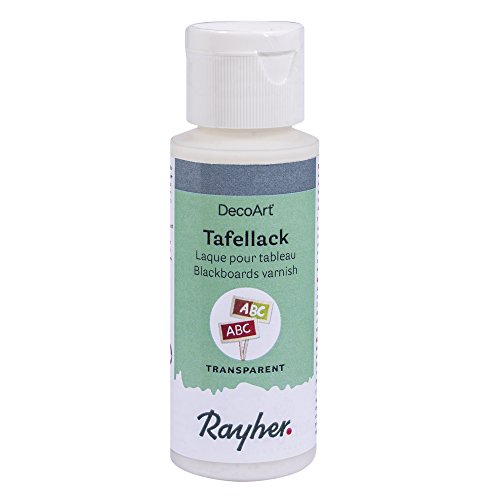 Rayher 38803000 Tafellack transparent, seidenmatt, Flasche 59ml von Rayher