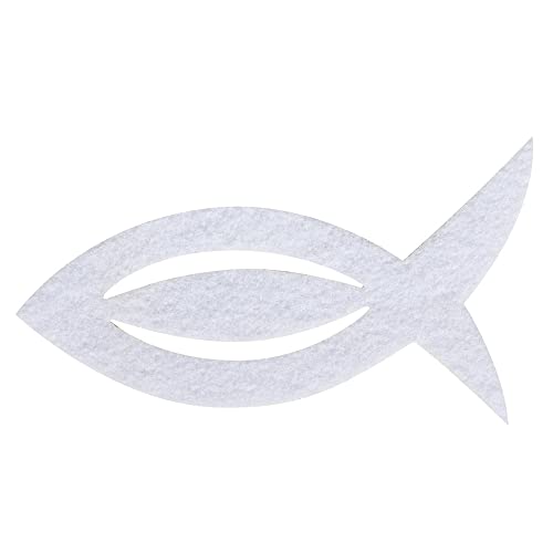 Rayher 53566102 Filz Manschette für Servietten Fisch, 13,5x7,5x0,2cm, von Rayher
