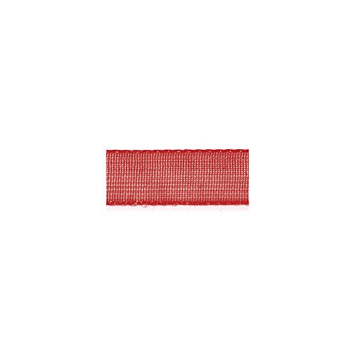 Rayher 5521618 Organzaband, 7mm, SB-Rolle 10m, rot von Rayher