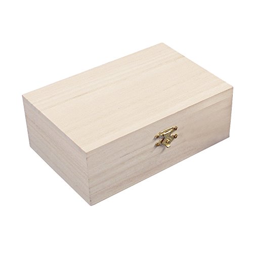 Rayher 6153200 Holz-Schatulle, 15x10x5,5 cm - wurde ersetzt durch: 62295000 von Rayher