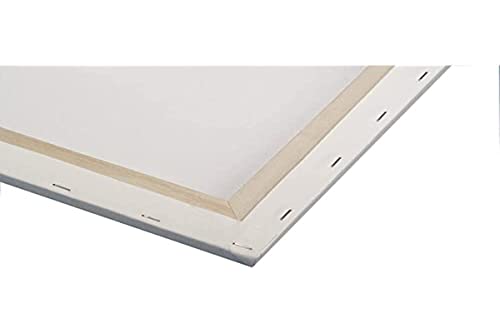 Rayher Hobby Rayher 6158800 Keilrahmen, 50 x 70 x 1,7cm, Hand bespannt, 100% Baumwolle, 330 g/m², Leinwand Keilrahmen von Rayher