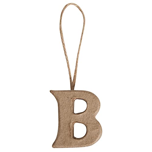 Rayher 67076000 Pappmaché Buchstabe"B" FSC Recycled 100 %, 4x3,5x1 cm, mit Hänger Rayher 67076000 Pappmaché Buchstabe"B" FSC Recycled 100 %, 4x3,5x1 cm, mit Hänger von Rayher