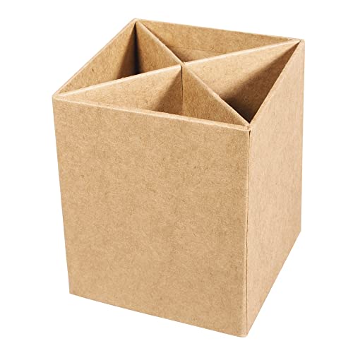 Rayher 67215000 Pappmaché Stiftebox, FSC Recycled 100 %, 8x8x10 cm, mit Unterteilungen Rayher 67215000 Pappmaché Stiftebox, FSC Recycled 100 %, 8x8x10 cm, mit Unterteilungen von Rayher