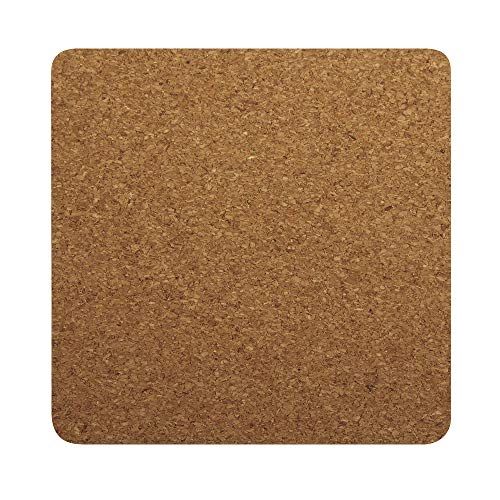 Rayher 69064000 Kork-Untersetzer quadratisch, 10x10x0,3cm, SB-Btl 4Stü Rayher 69064000 Kork-Untersetzer quadratisch, 10x10x0,3cm, SB-Btl 4Stü von Rayher