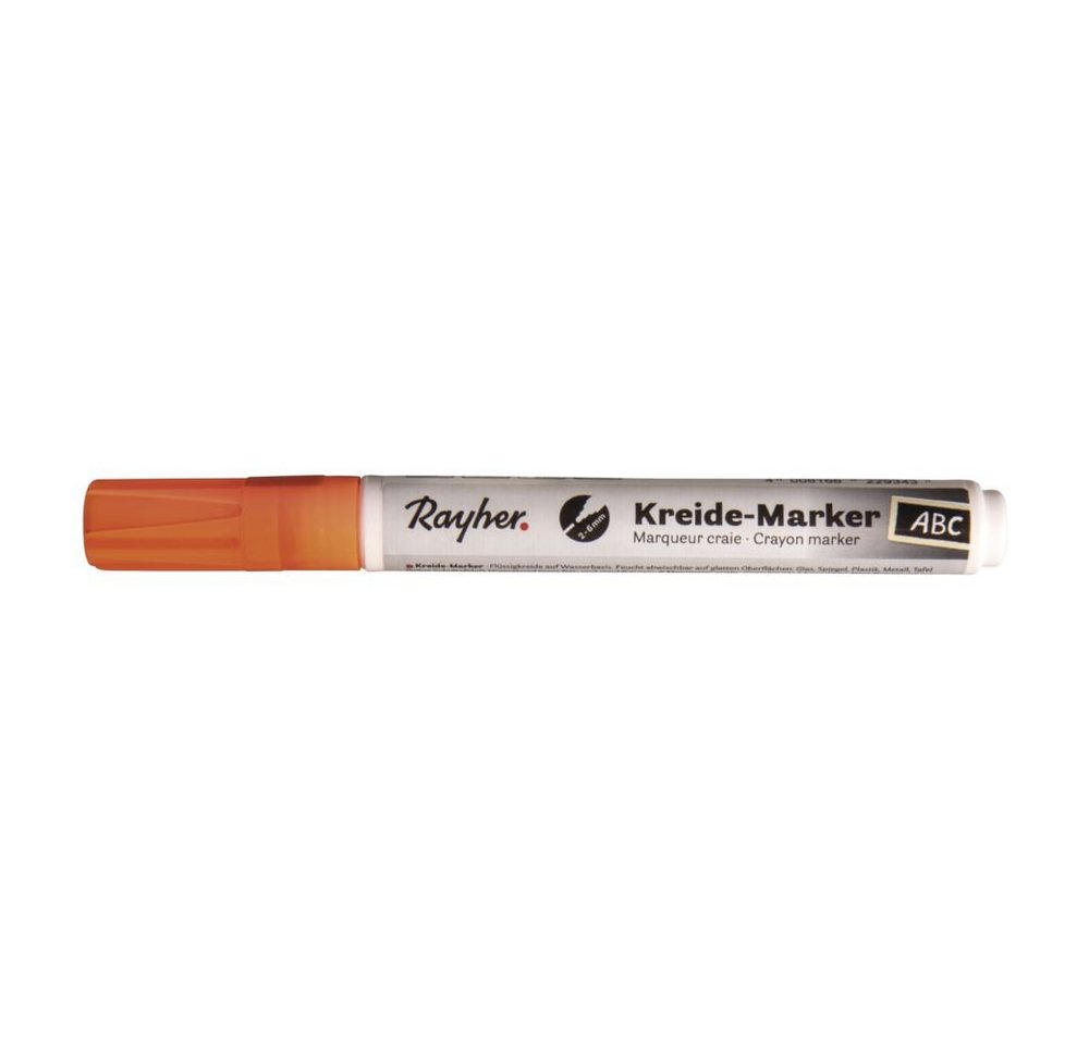 Rayher Bastelfarbe Kreide-Marker orange von Rayher