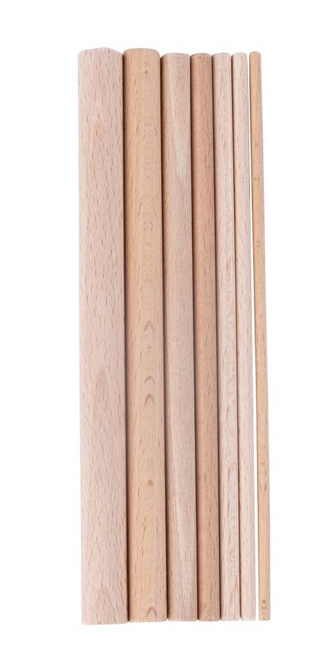 Rayher Dekoobjekt Dot Painting (7 St), 14 cm, 7 Stück von Rayher