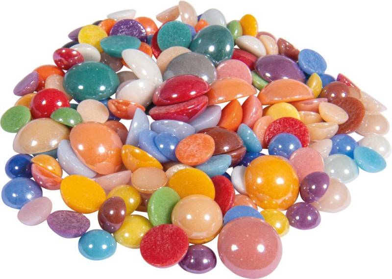 Rayher Dekoobjekt Glas-Mosaiksteine Diamond, Bunter Mix 180 g von Rayher