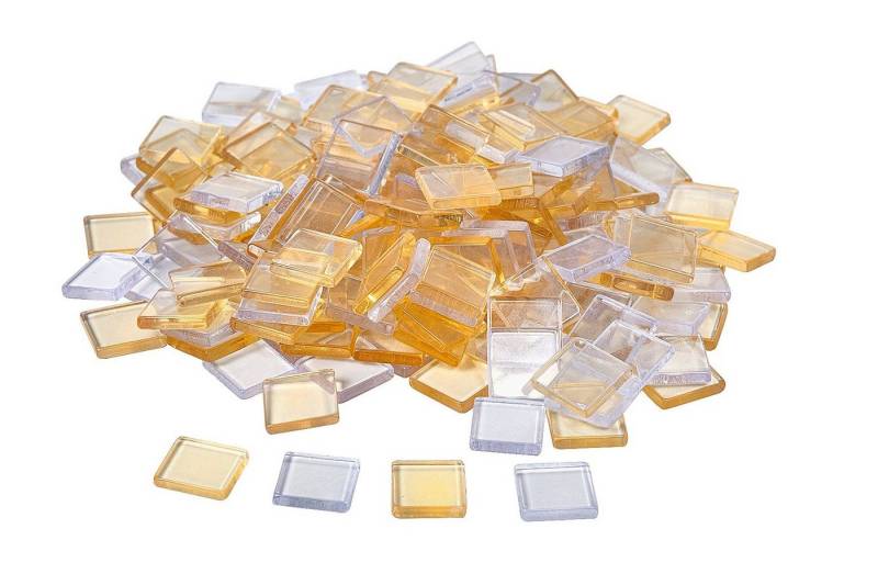 Rayher Dekoobjekt Mosaik Acrylglassteine Quadratisch (205 St), 205 Stück von Rayher