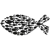 Rayher Fisch Motivstempel Fisch 4,0 x 9,0 cm von Rayher