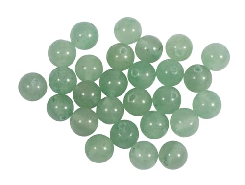 Rayher Halbedelsteinperlen Grüne Dongling Jade, 6 mm ø, Btl. 30 Stück, Natursteinperlen, Edelsteinperlen, Perlen zum Auffädeln, Perlen zur Schmuckherstellung, für Armbänder und Ketten, 17120000 Rayher Halbedelsteinperlen Grüne Dongling Jade, 6 mm ø, Btl. 30 Stück, Natursteinperlen, Edelsteinperlen, Perlen zum Auffädeln, Perlen zur Schmuckherstellung, für Armbänder und Ketten, 17120000 von Rayher