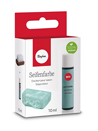 RAYHER Seifenfarbe, mintgrün, SB-Box 10ml, Farbe auf Wasserbasis, 10.3 x 6 x 2.7 cm, 10 RAYHER Seifenfarbe, mintgrün, SB-Box 10ml, Farbe auf Wasserbasis, 10.3 x 6 x 2.7 cm, 10 von Rayher
