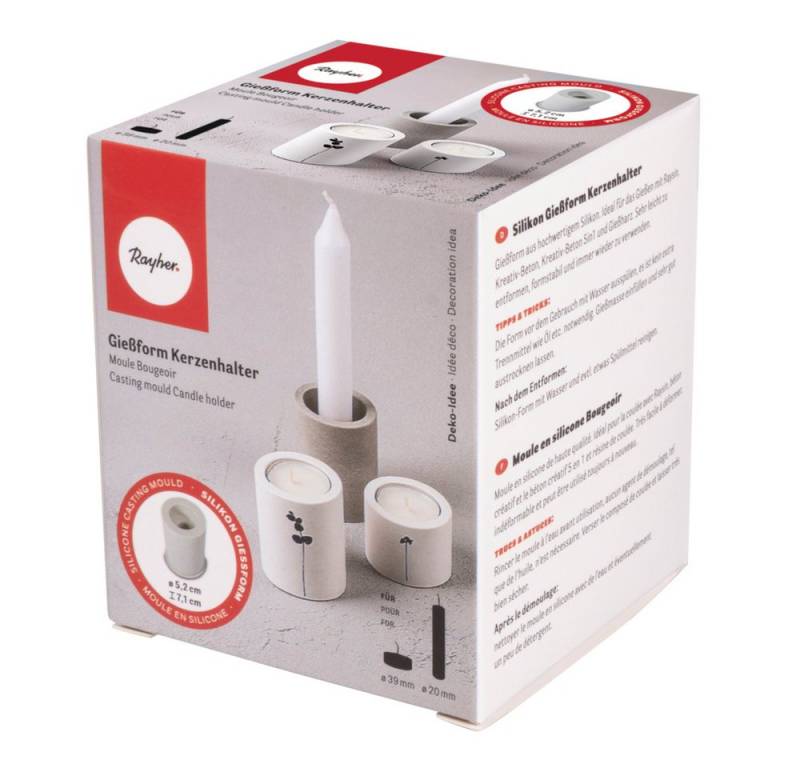 Rayher Modellierwerkzeug Kerzenhalter, Größe: 7,1 cm x 5,2 cm Rayher Modellierwerkzeug Kerzenhalter, Größe: 7,1 cm x 5,2 cm von Rayher