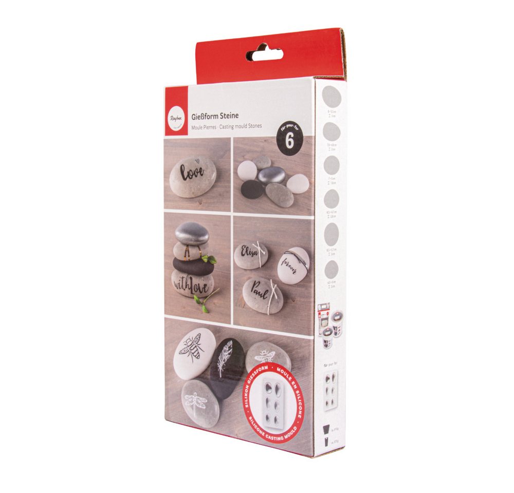 Rayher Modellierwerkzeug Steine, 3 oder 6 Motive Rayher Modellierwerkzeug Steine, 3 oder 6 Motive von Rayher