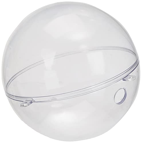 Rayher Plastik-Kugel, 2teilig, 14 cm ø, mit Loch für LED-Lichterkette, Kunststoff-Kugel zum Befüllen, Acrylkugel mit Aufhänge-Öse, Dekokugel durchsichtig, Weihnachtskugel zweiteilig, 3946137 Rayher Plastik-Kugel, 2teilig, 14 cm ø, mit Loch für LED-Lichterkette, Kunststoff-Kugel zum Befüllen, Acrylkugel mit Aufhänge-Öse, Dekokugel durchsichtig, Weihnachtskugel zweiteilig, 3946137 von Rayher