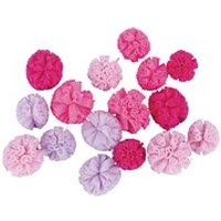 Rayher Pompons pink sortiert Ø 2,5-3,0 cm 16 St. von Rayher