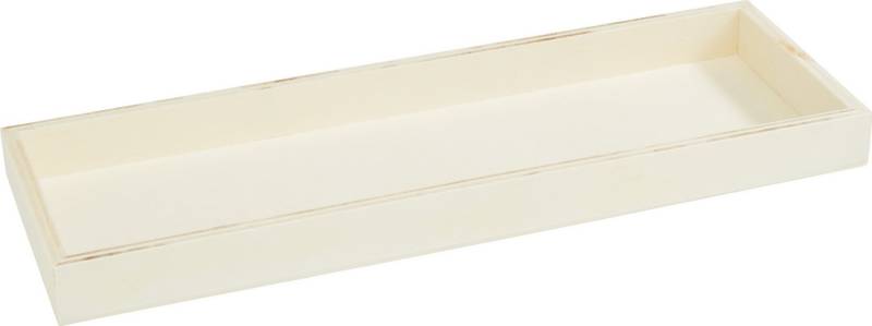 Rayher Tablett Tablett-Schale klein, Sperrholz, Sperrholz, 29,5 x 10,3 x 2,3 cm von Rayher