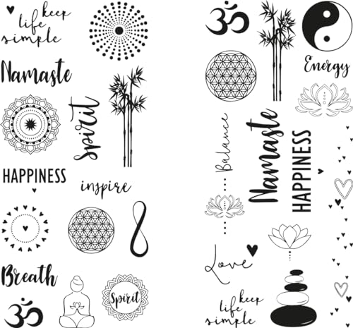 Rayher Transferfolie "Balance", verschiedene Designs, SB-Btl. 2Bogen, 31647000 Rayher Transferfolie "Balance", verschiedene Designs, SB-Btl. 2Bogen, 31647000 von Rayher