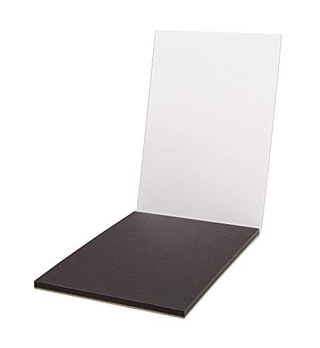 Rayher Zeichenblock, 15 Blatt, schwarz, geleimt, DIN A5, 15 x 21 cm, 270 g/m2, Watercolor, Mixed Media Papier, FSC zertifiziert, für Aquarell-/Acrylfarben, Bleistift, Tinte, Marker, 67359576 von Rayher