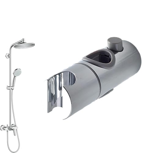 Raypontia 2 Stück 24mm Duschkopfhalter Für Gleitstange, Verstellbarer Handbrause Halterung, Duschkopfhalterung Ohne Bohren, Handbrause Halterung Brausehalter Für Handbrause Duschkopfhalterung Raypontia 2 Stück 24mm Duschkopfhalter Für Gleitstange, Verstellbarer Handbrause Halterung, Duschkopfhalterung Ohne Bohren, Handbrause Halterung Brausehalter Für Handbrause Duschkopfhalterung von Raypontia