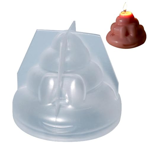 Raypontia 3Stk Silikonform Poop Kerzenformen - 6,5 Cm Kerzenformen Poop Form Silikon Kuchenform, Silikonform Zubehör Zur Kerzenherstellung, Silikonformen Zum Backen, Scherz Requisiten Für Aprilscherze Raypontia 3Stk Silikonform Poop Kerzenformen - 6,5 Cm Kerzenformen Poop Form Silikon Kuchenform, Silikonform Zubehör Zur Kerzenherstellung, Silikonformen Zum Backen, Scherz Requisiten Für Aprilscherze von Raypontia