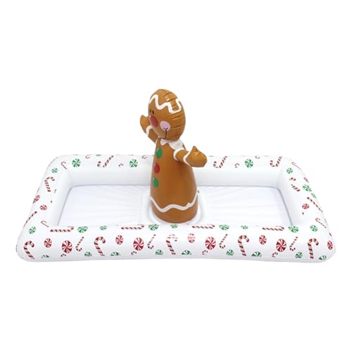 Raypontia Aufblasbare Kühlbox Für Tisch - Buffet Salat Servier Tabletts | Kühlender Behälter In Lebkuchenmann-Form Für Drinnen Grillen Picknick Poolpartys Gartenbereich Bei Wärme Raypontia Aufblasbare Kühlbox Für Tisch - Buffet Salat Servier Tabletts | Kühlender Behälter In Lebkuchenmann-Form Für Drinnen Grillen Picknick Poolpartys Gartenbereich Bei Wärme von Raypontia