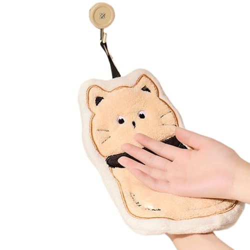 Raypontia Handtuch Für Die Wand - Küche Handtuch für Wand,Hängebares Saugfähiges Stoffhandtuch Haushaltswäsche Für Badezimmer Wohnheim Mietwohnung Dusche von Raypontia