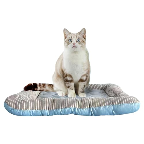 Raypontia Hundekühlmatte - Kühlkissen Als Schlafmatte Und Ruheplatz Zur Entspannung Für Haustiere - Robuste Schlafunterlage Mit Kühlfunktion Für Hunde Mittlerer Größe Katzen Kaninchen Kleintiere von Raypontia