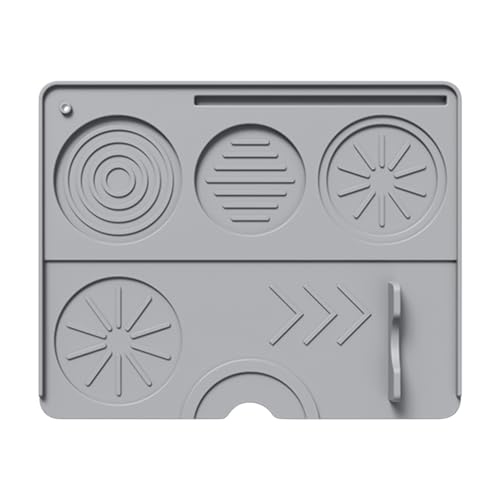 Raypontia Kaffeetamper Matte | Silicone Antirutsch Kaffeestampfmatte - Hitzebeständiges Küchenwerkzeug Für Espressoliebhaber Zu Hause Unterwegs Morgens Geschenk von Raypontia