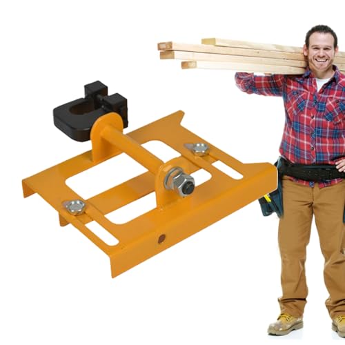 Raypontia Kettensägemühle, Holzschienenführung, Tragbare Offene Flachgestell Fräsvorrichtung Für Zimmerleute Bauarbeiter Werkstatt Innenbereich Garten DIY Raypontia Kettensägemühle, Holzschienenführung, Tragbare Offene Flachgestell Fräsvorrichtung Für Zimmerleute Bauarbeiter Werkstatt Innenbereich Garten DIY von Raypontia