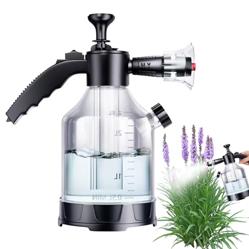 Raypontia Schaumspender Für Autopflege,Handgarten Pumpsprühgerät - Haushalt Gartenbewässerung Schaumsprühflasche und Autopflege Bedarf von Raypontia