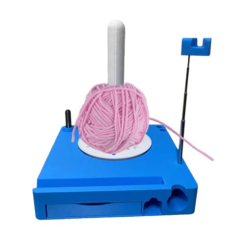 Raypontia Spinnergarnhalter, rotierender Garnhalter für Spool | Spinner Garnkugelhalter Stricken Accessoires,Häkelspeicher Multifunktional Strickbefestigung für en Mutter Handwerk von Raypontia